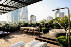 Luxury Penthouse - 4 BDR - Heart of Tel Aviv - 50m from the beach
